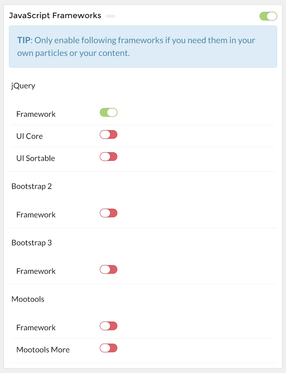 Frameworks de JavaScript